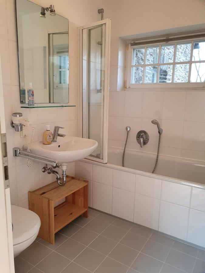 Am Burggraben Auf Der Sauerburg Appartement Sauerthal Buitenkant foto